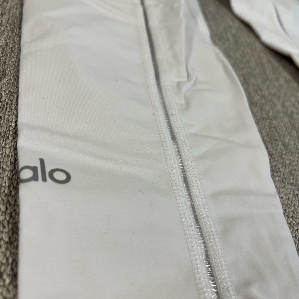 ALO White Leggings.